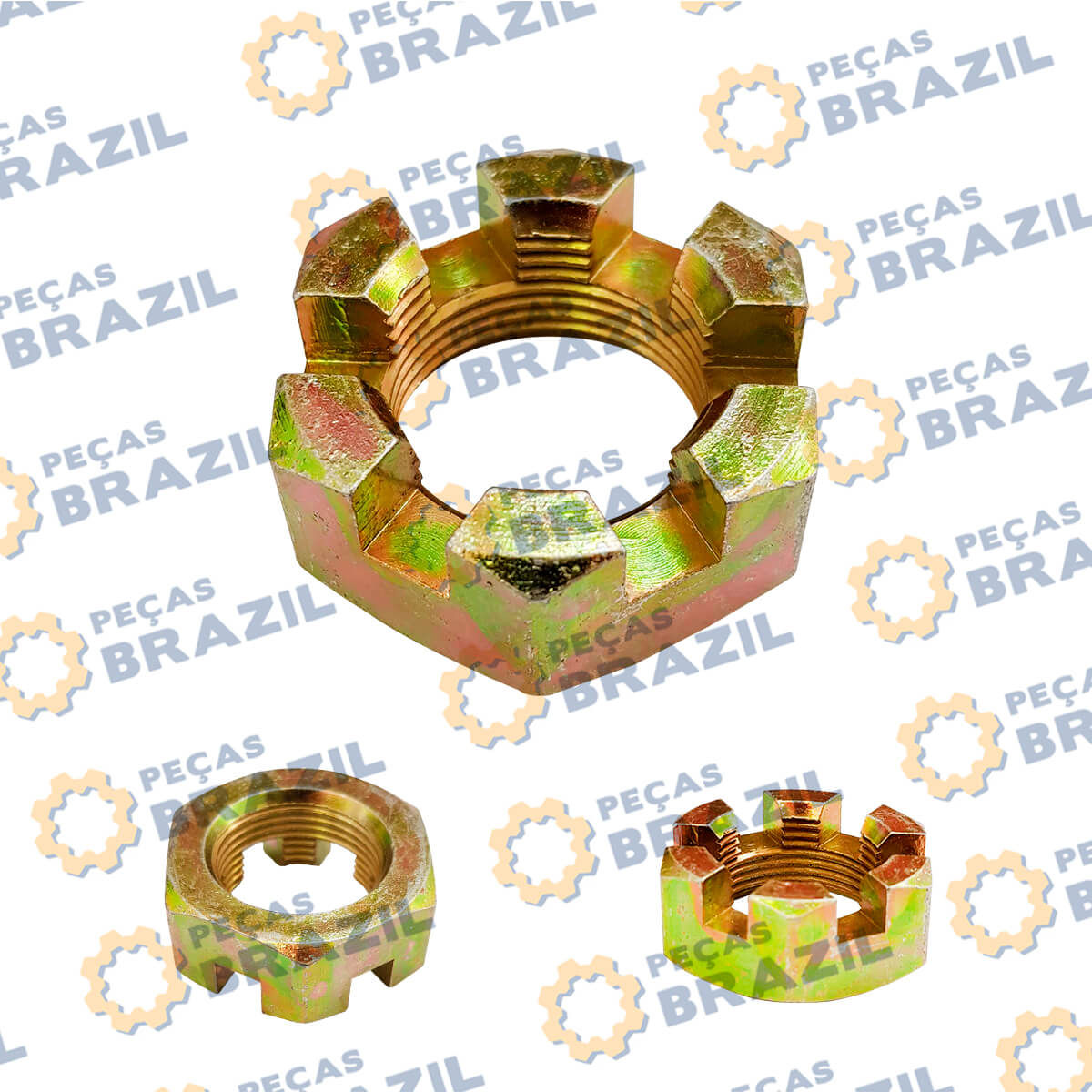 5522514 / Porca Do Eixo Do Conversor / PB34782 / Peças Brazil