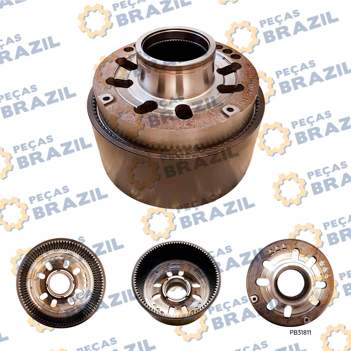 ZF.4474.205.080 / Suporte com Anelar do Cubo / 31661  / Peças Brazil /SP100350 / 7200001953 / W042000530