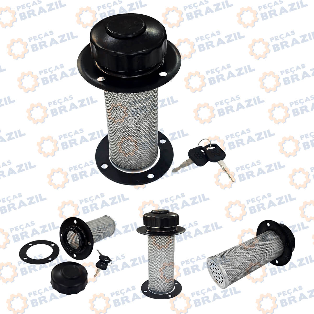 33244 - Tampa do Tanque c/ Tela Filtrante - 4120001404 | Grupo Brazil Maquinas / 803300971/803164230/SAF-65A-40