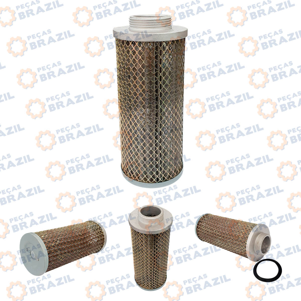 34090 - Filtro da Transmissão | Grupo Brazil Maquinas / Peças Brazil / 860141941/860114658/250100322/Z3.3.6/60100002406/HDY-0