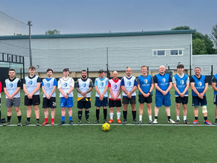 Castell Group 5-a-side team