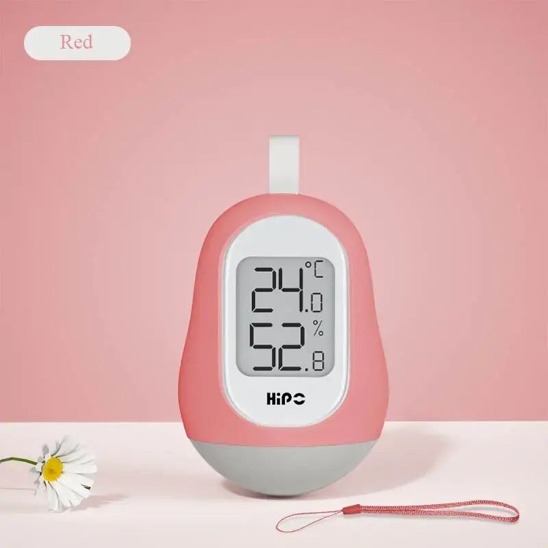 Mini Rechargeable Digital Thermo Hygrometer for Home