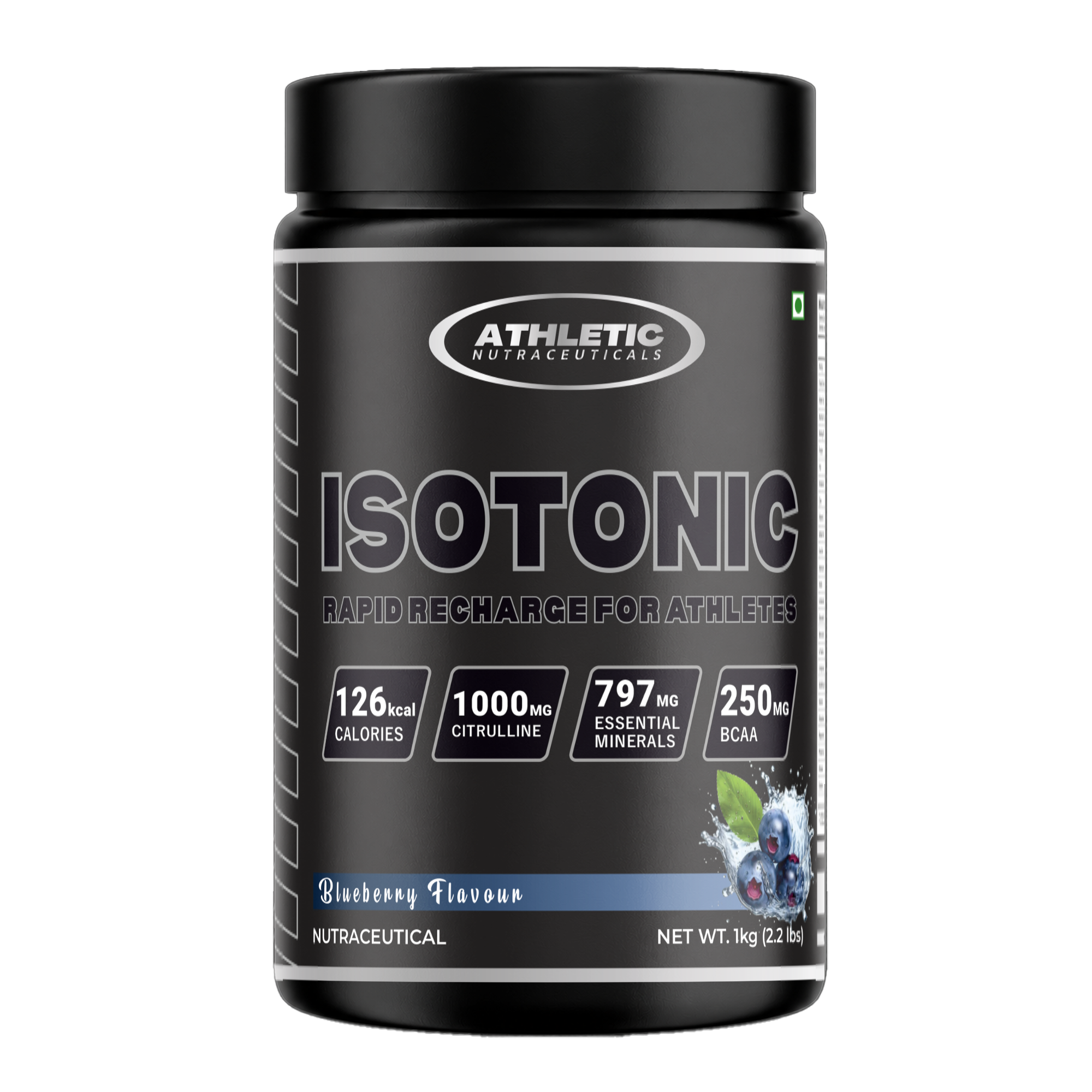 ISOTONIC DRINK 1kg Blueberry