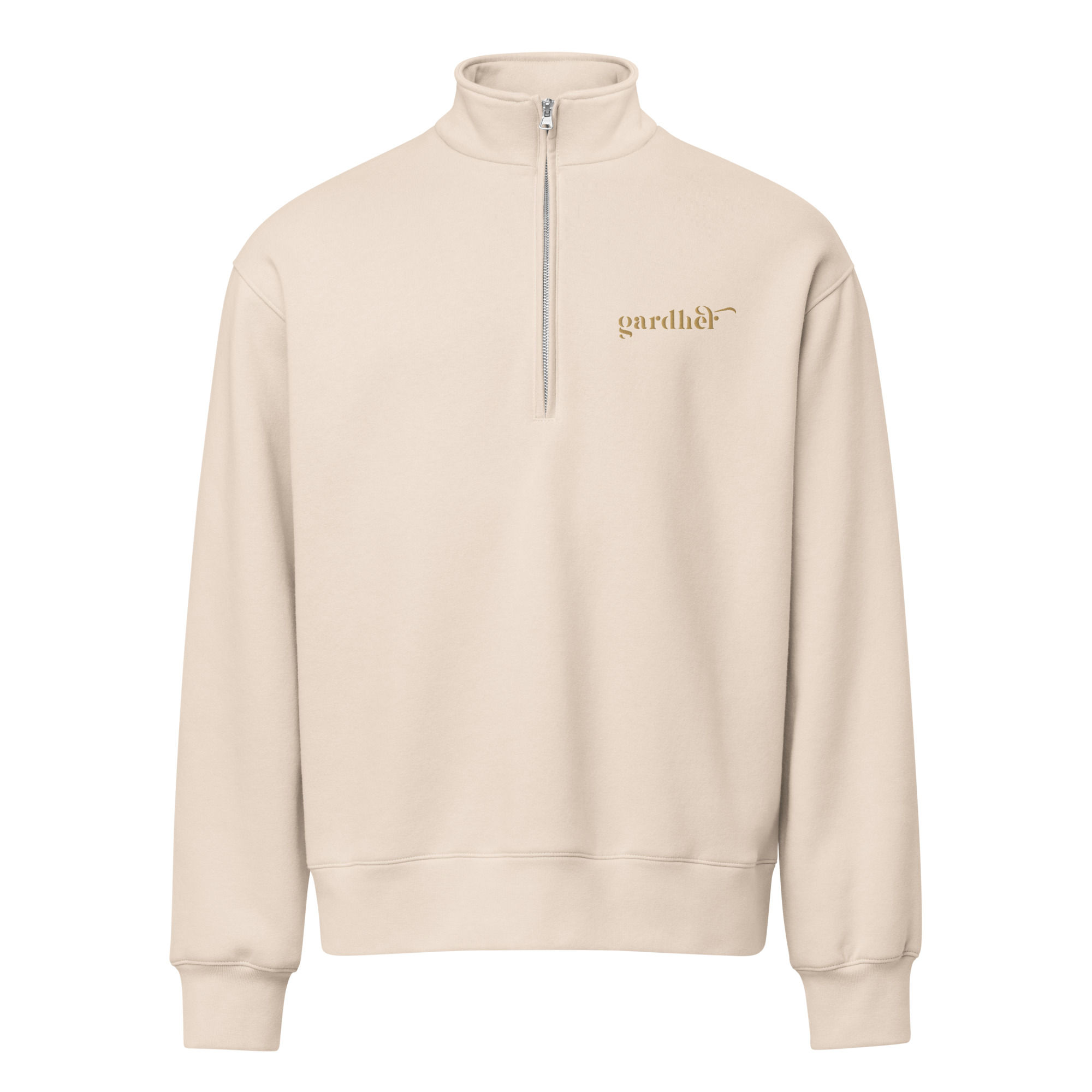 Unisex half-zip pullover