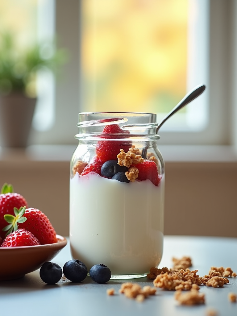 Arranged Food and Objects