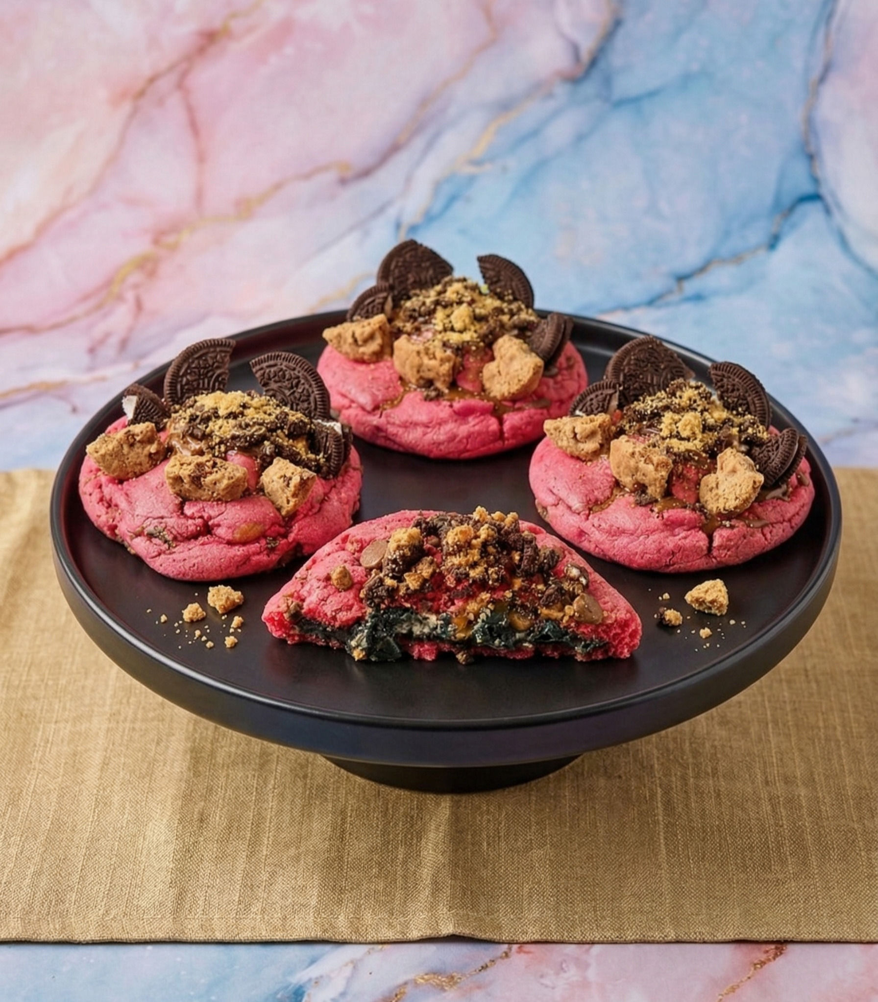 Pink Monster Cookie