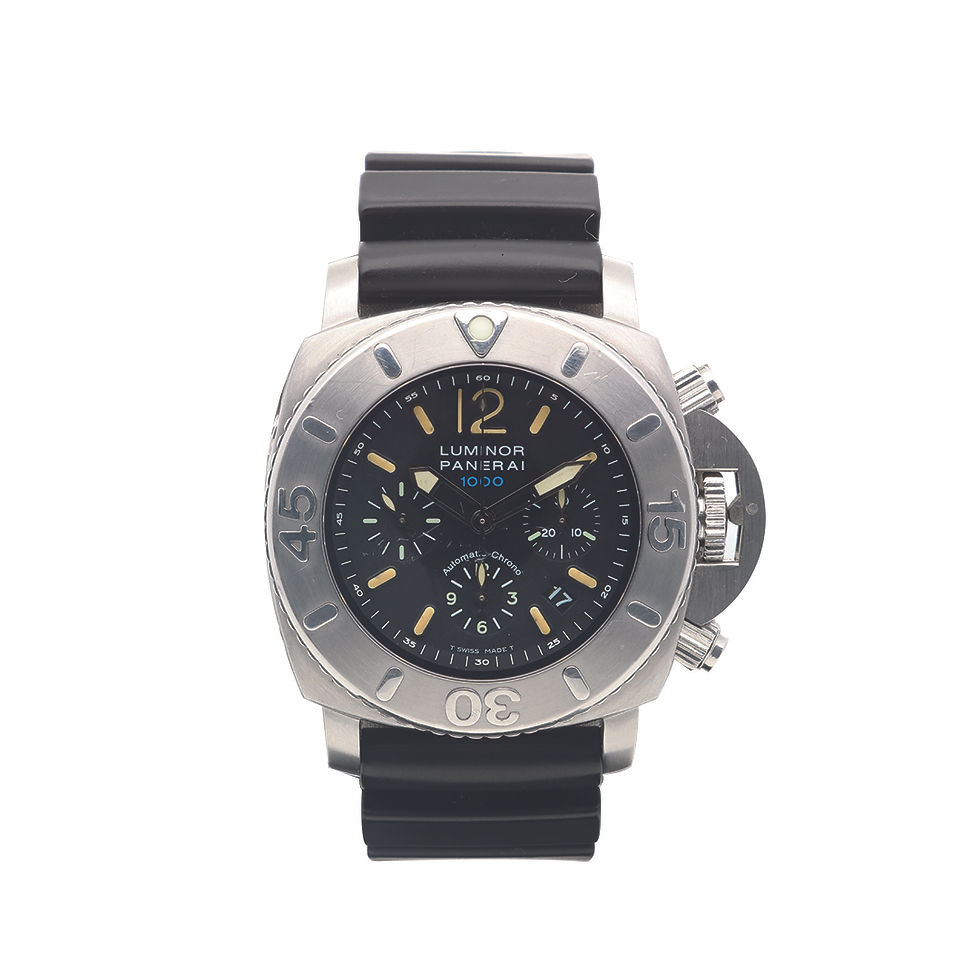 Panerai Luminor Chrono 1000 – Ref. OP 6607 – Automático – Aço – Homem
