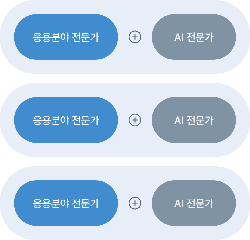 응용분야 전문가와 AI 전문가