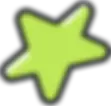 Star in green