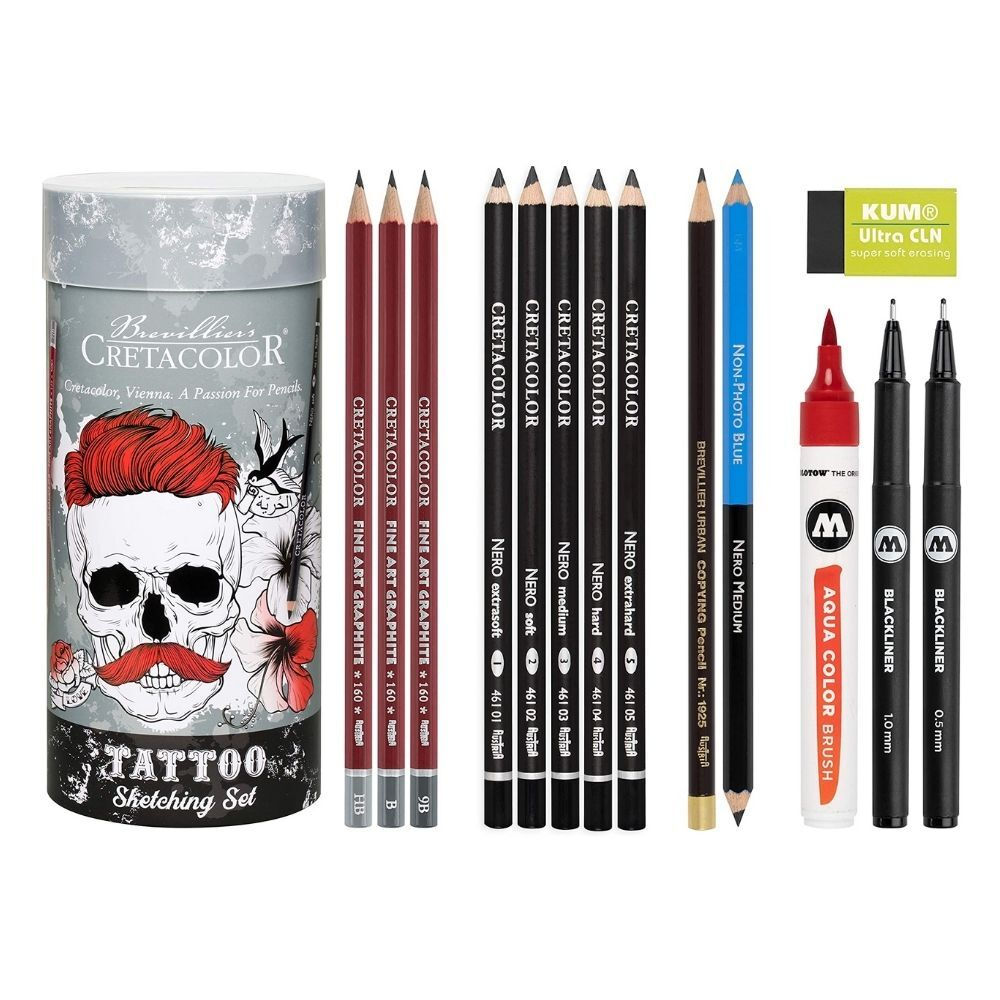 Cretacolor Tattoo Sketching Set