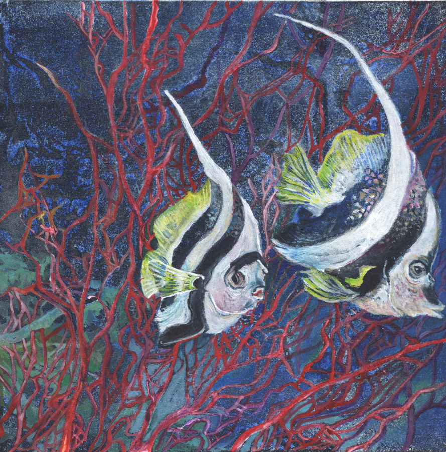 Under the sea: Angelfish
(greeting card collection)
2023