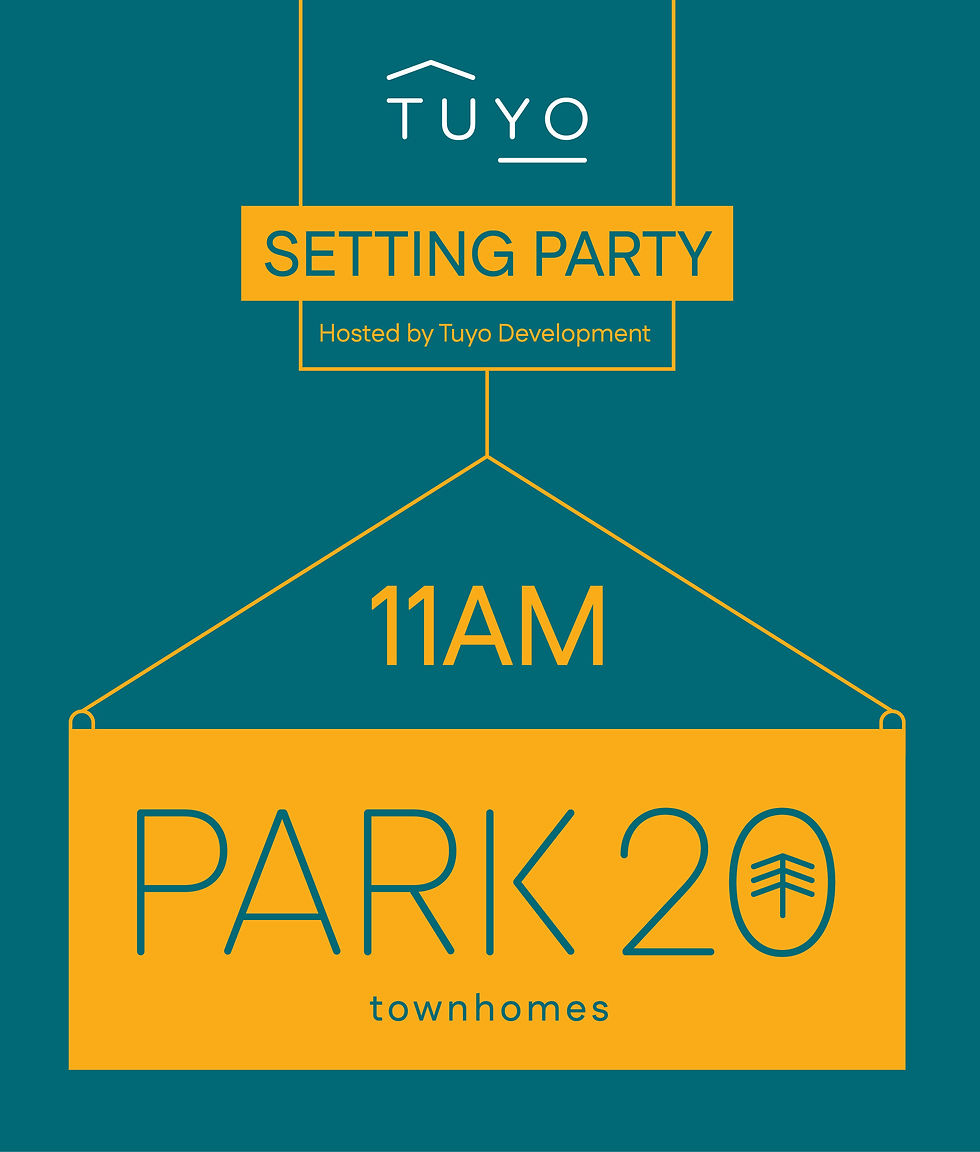 Park 20 Setting Party - 11AM TOUR