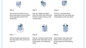 Beadweaving Basics - Three sided herringbone