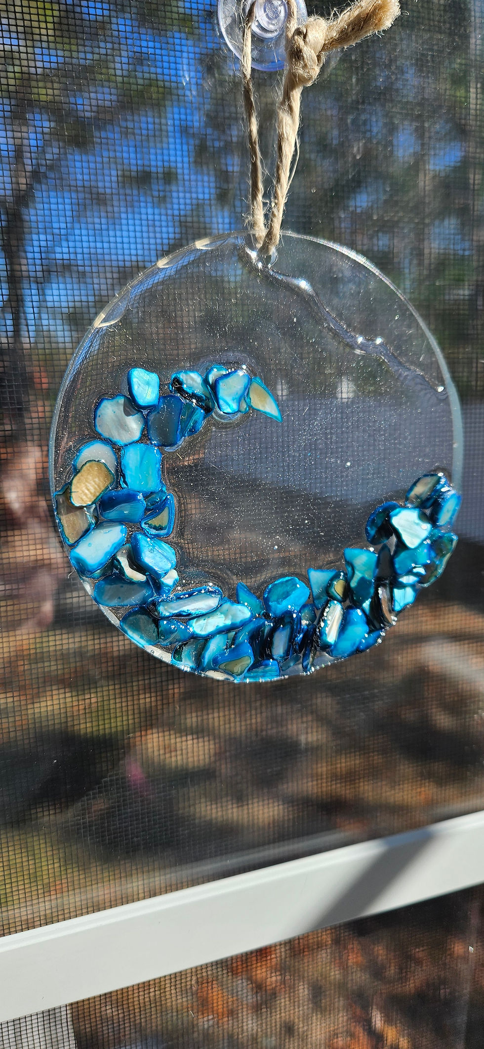Thumbnail: Blue Wave Suncatcher/Ornament