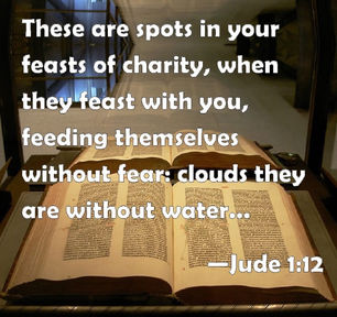 Jude 12,13: Spots, Clouds, Winds, Trees, Waves and Stars