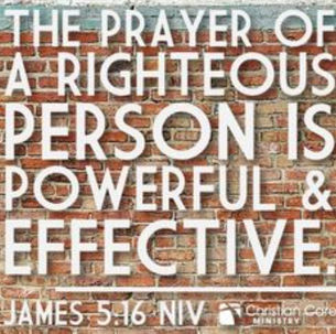 James 5:13-15: Effective Prayer