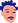 口ひげを持つ男