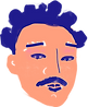 Man with Mustache