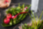 VÄRSKED HOOAJAVILJAD (vegetables plate/овощная тарелка)