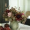Thumbnail: Dahlia, Sedum, Rose and Thistle in a Handpicked Jug