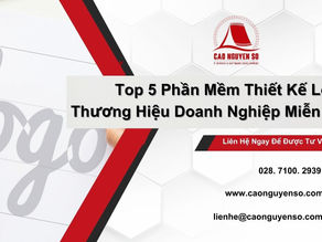 Top 5 Phần Mềm Thiết Kế Logo Thương Hiệu Miễn Phí, Hiện Nay