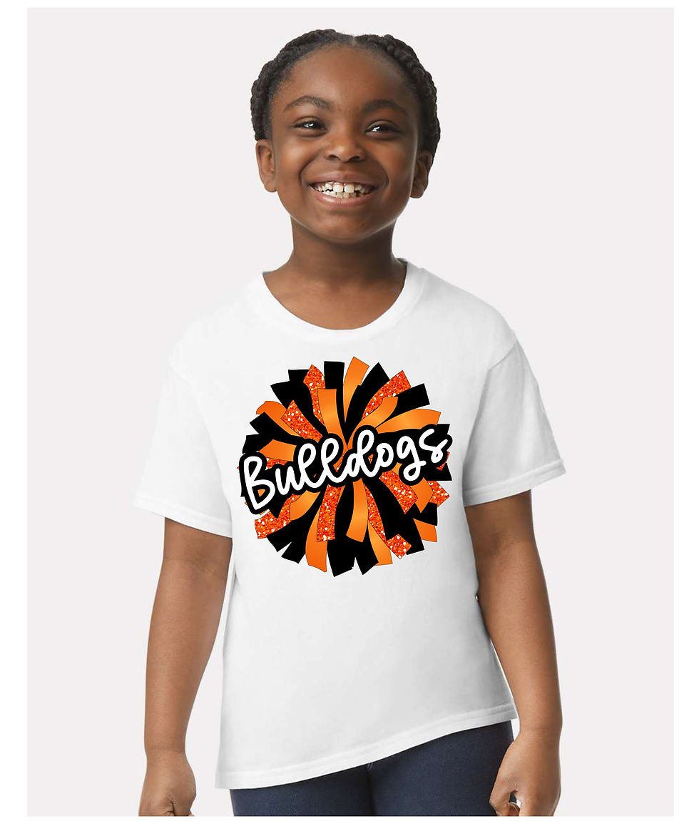 Adult Cheer Pom Pom Shirt