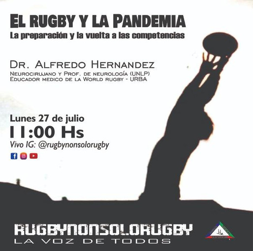 El Rugby y la pandemia.