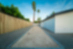 Outdoor bocce ball court project