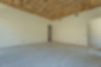 Empty room in a construction project