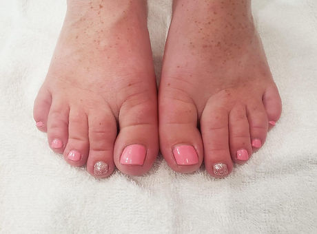 Shellac pedicure