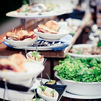 Buffet Food Display