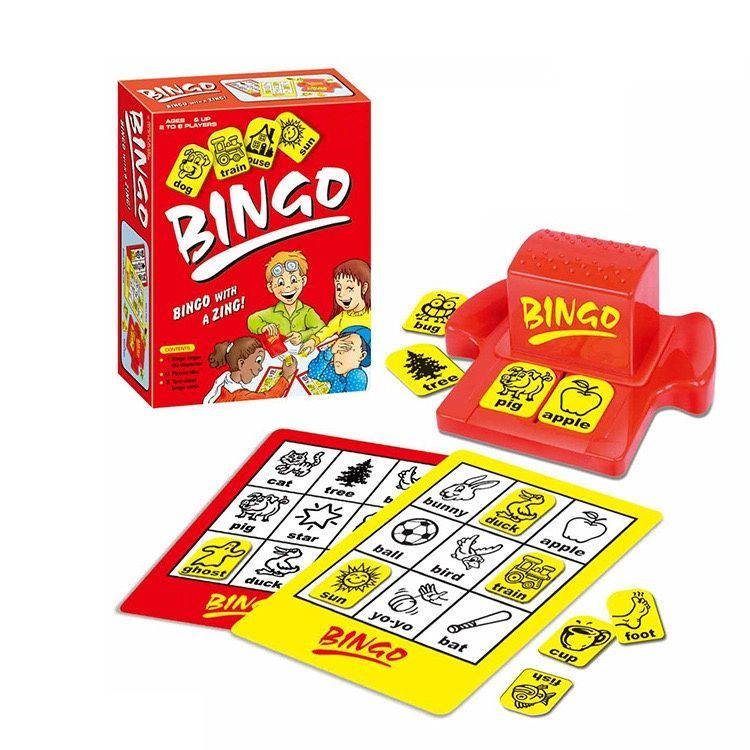 Educational Bingo Game Set (Learning & Matching Game)