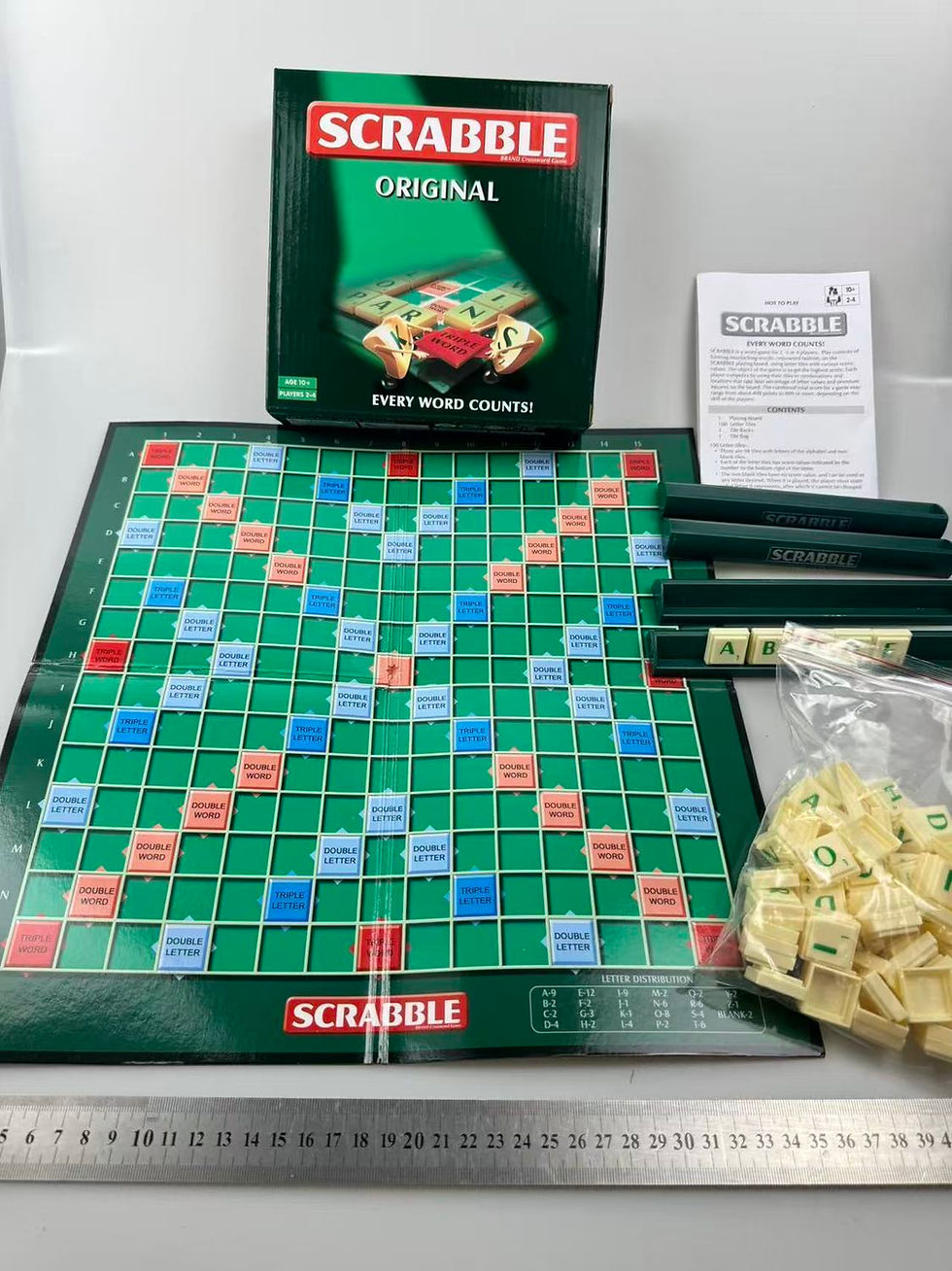 Thumbnail: Classic Scrabble Board Game - Family & Educational Fun