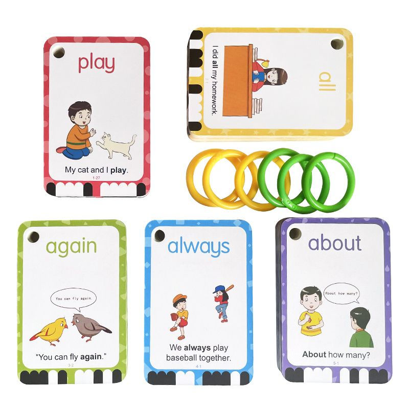 Thumbnail: Sight Words Flash Cards Set (220 High-Frequency Words)