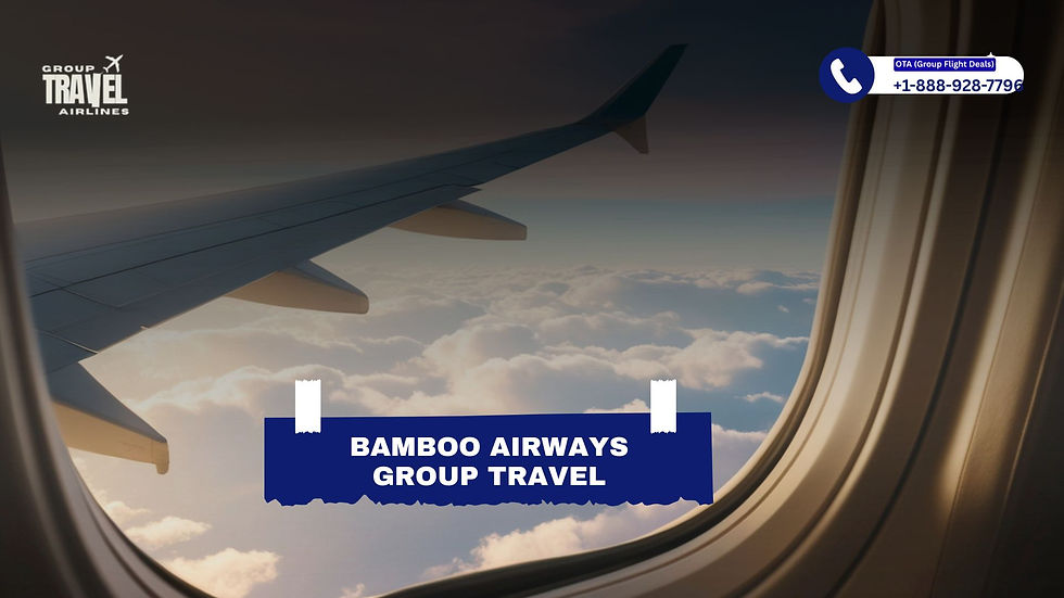 Bamboo Airways Group Travel