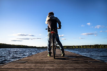 Le lac de Nydala, Umeå, Sweden