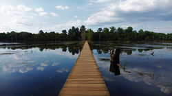 Un pont à Angkor