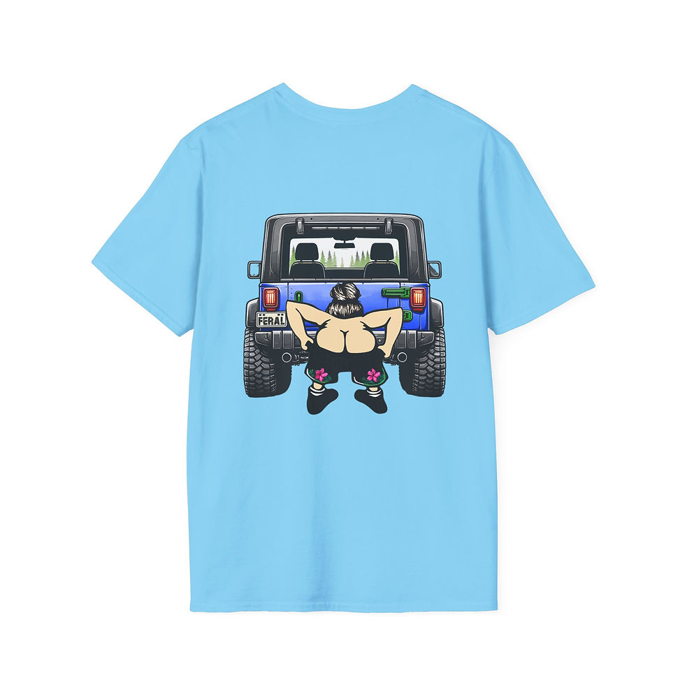 Backroad Pit Stop | Front & Back T-Shirt