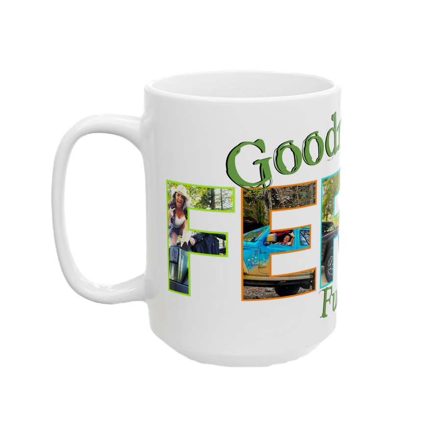 Ceramic Mug — "Good Morning, F*ckers" Bold Photo-Text Coffee Cup 15oz
