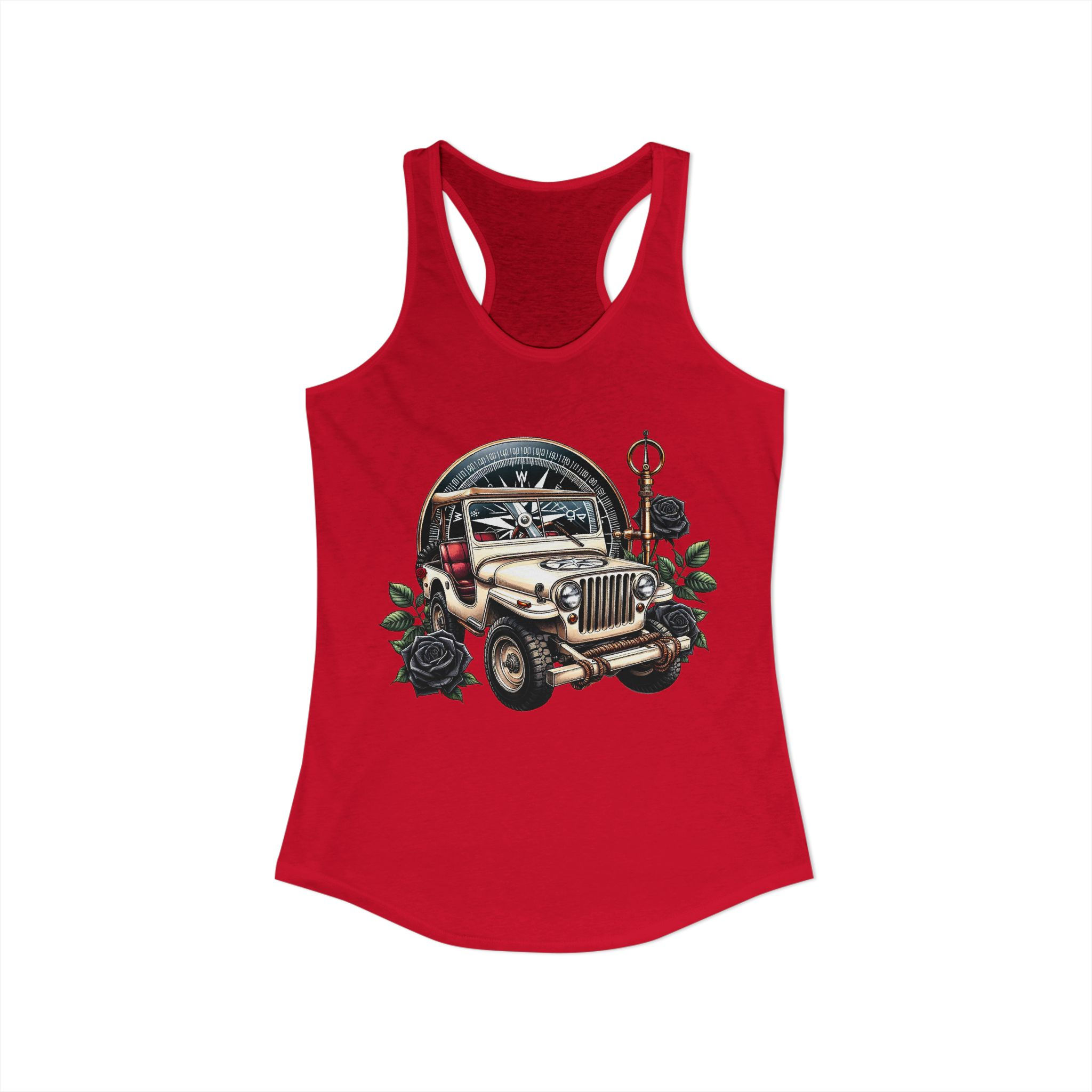 Black Rose Off-Road Racerback Tank