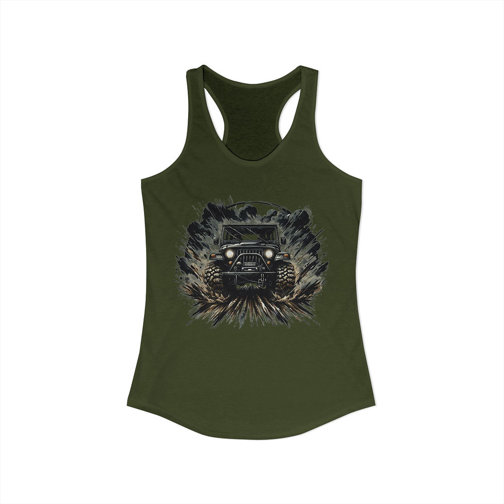 Mud Blaster Off-Road Racerback Tank