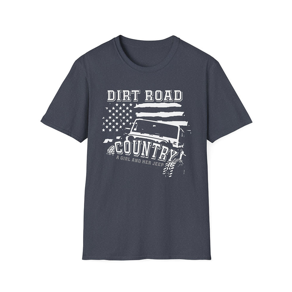 Thumbnail: Dirt Road Country Graphic T-Shirt - Unisex Soft style Tee