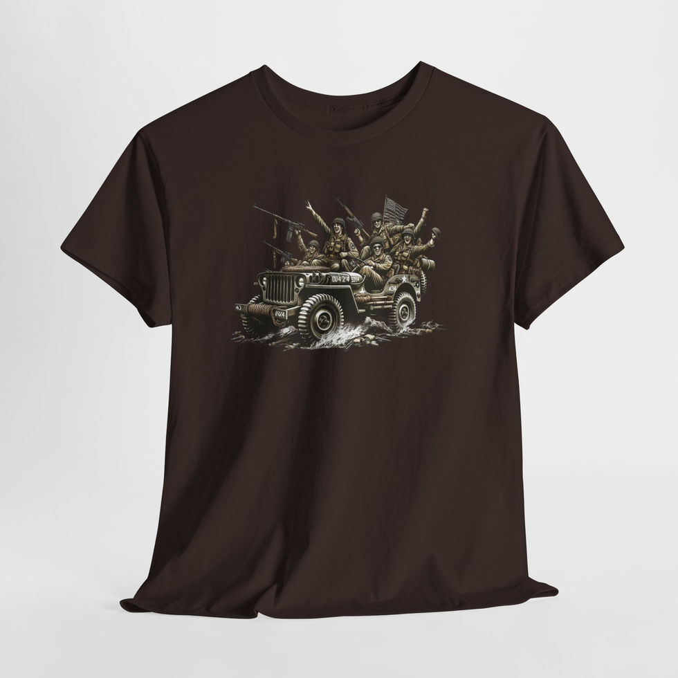 “Victory Ride” Celebrating Peace Time Unisex Cotton T-Shirt
