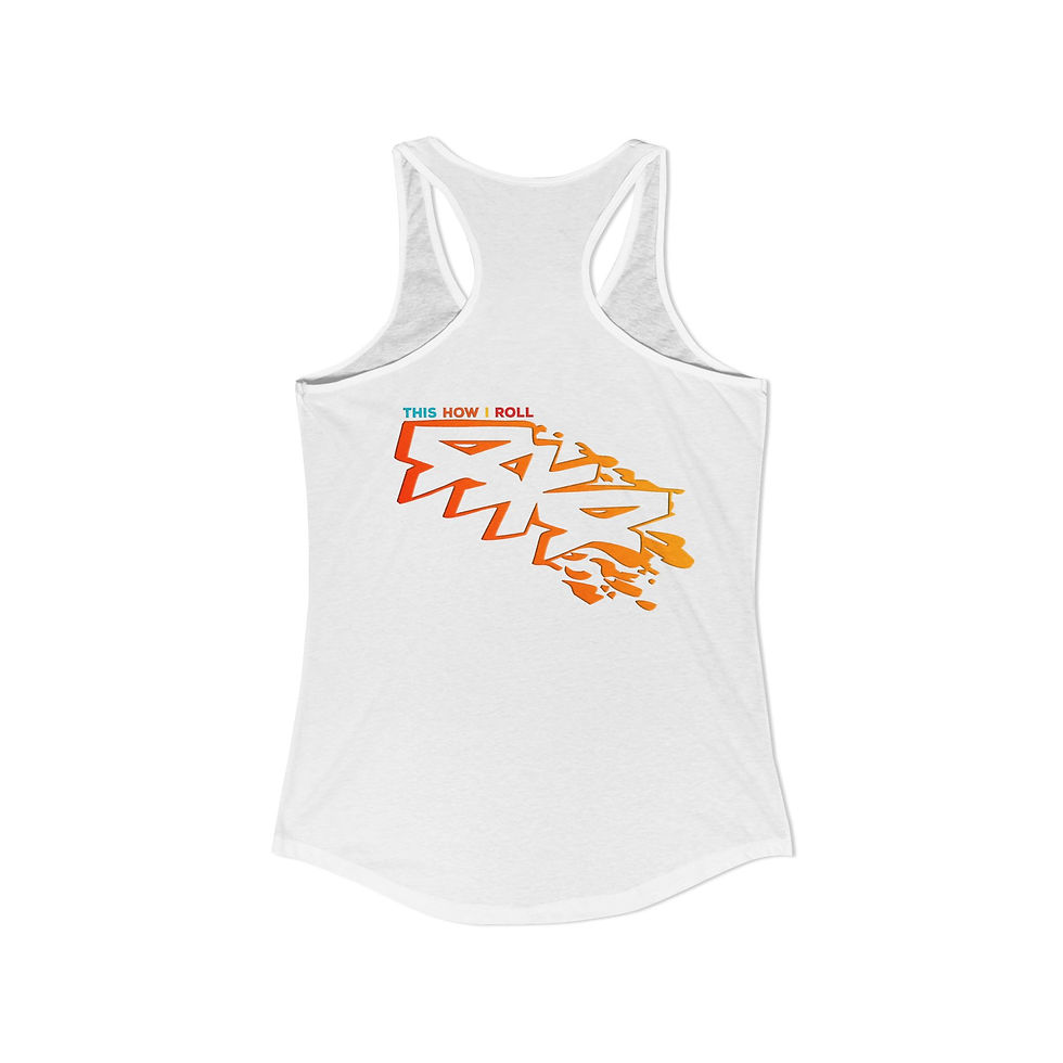 This Is How I Roll Racerback Tank