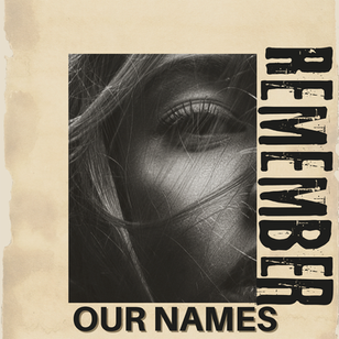 "Remember Our Names' Single Cover
