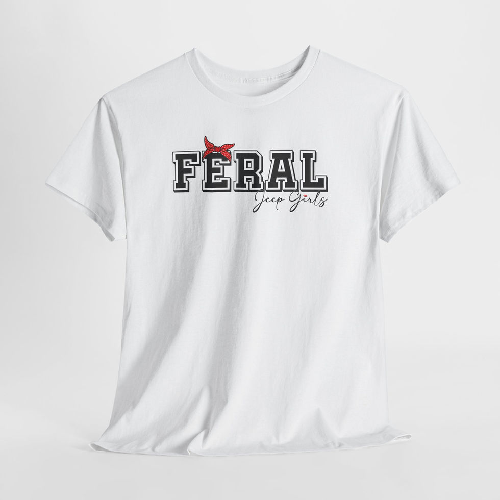 Feral Jeep Girls T-Shirt - Unisex Tee