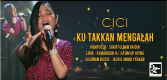 CICI PERTARUHKAN LAGU TERBARU ''KU TAKKAN MENGALAH DALAM CARTA LAGU ARTIS SABAH (CLAS) MUSIM 14