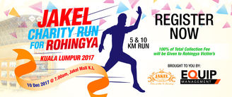 Jakel Tawar Hadiah Lumayan Anjur Larian Amal Rohingya