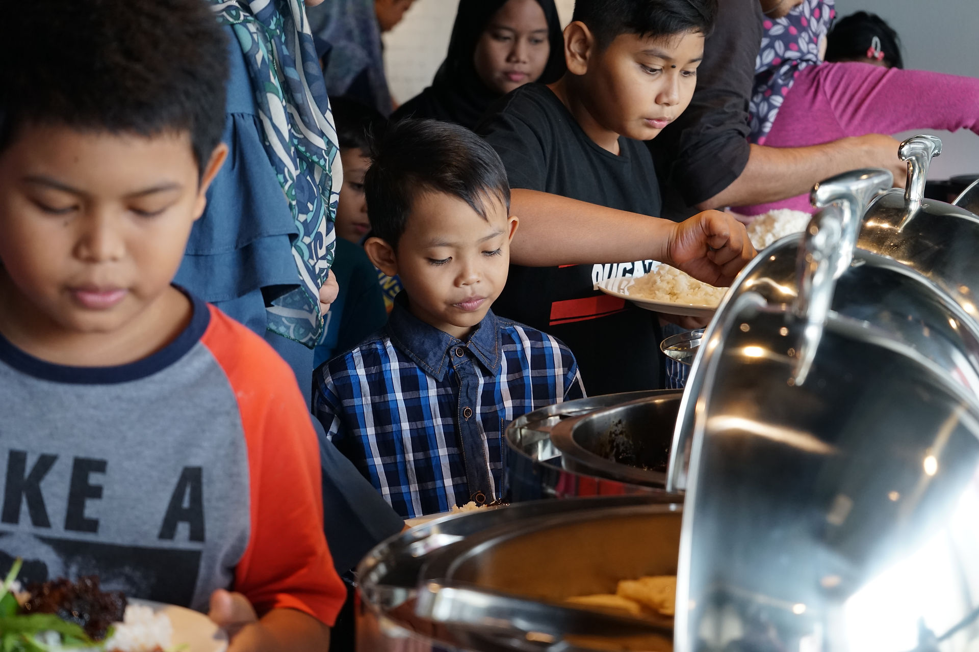 Guests from Yayasan Chow Kit were treate
