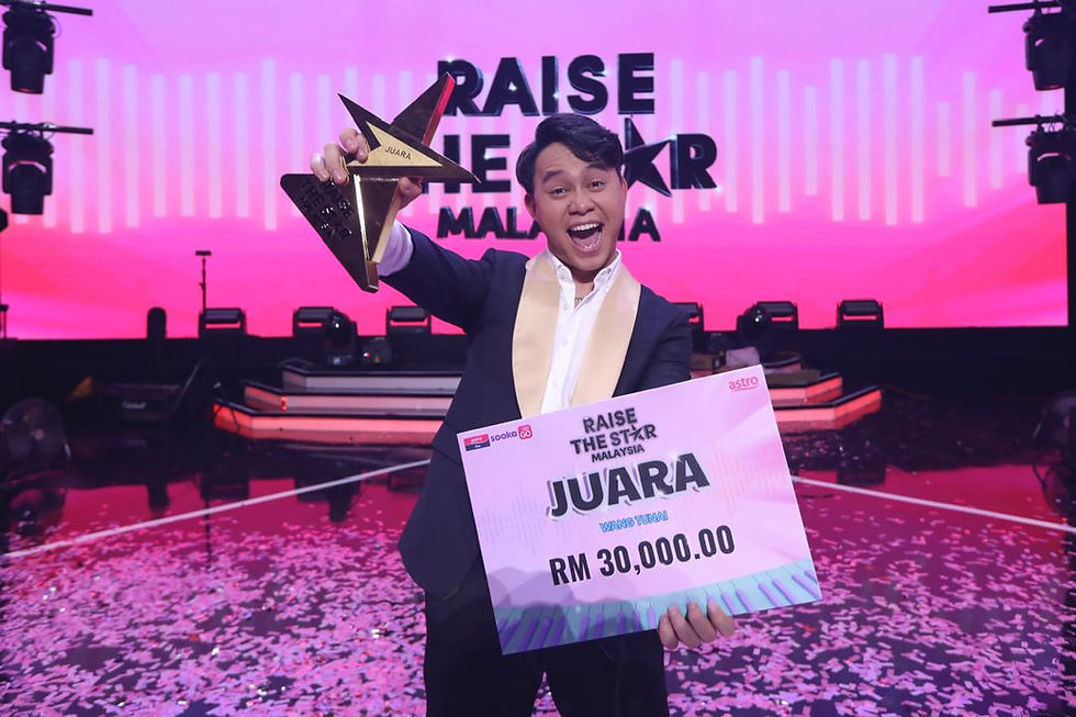 Didie Shazry Gegar Pentas Akhir – Juara Sulung Raise The Star Malaysia!